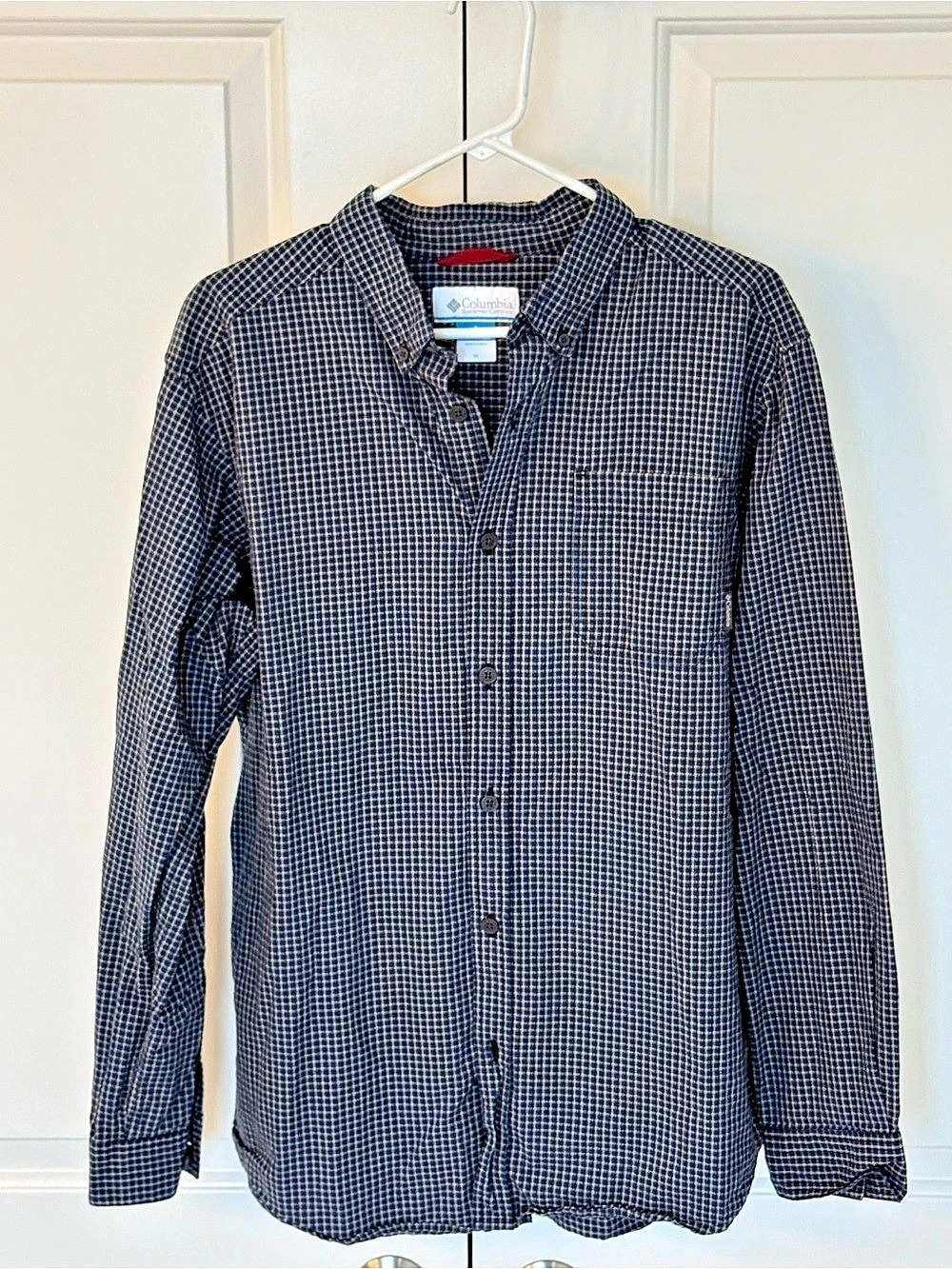 Men's Checkered Button Down Shirt